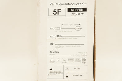 Teleflex 7267V VSI Micro-Introducer Kit 5F - Box of 10